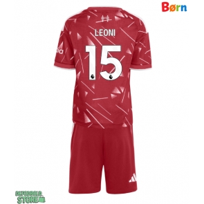 Liverpool Giovanni Leoni #15 Replika Babytøj Hjemmebanesæt Børn 2026-27 Kortærmet (+ Korte bukser)